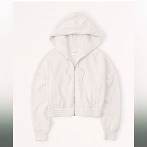 Essential Mini Sunday Hooded Full-Zip in CREAM